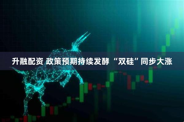 升融配资 政策预期持续发酵 “双硅”同步大涨