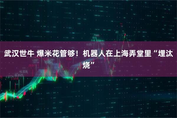 武汉世牛 爆米花管够！机器人在上海弄堂里“埋汰烧”