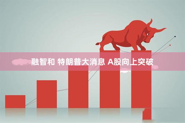 融智和 特朗普大消息 A股向上突破